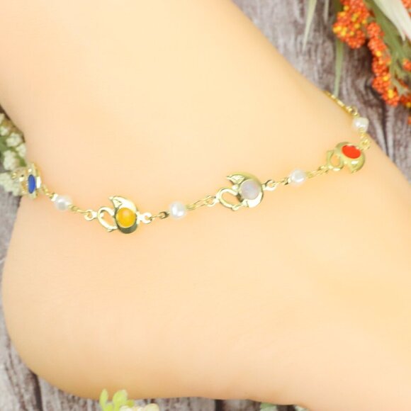Dainty Anklet for Women – Elegant Everyday Jewelry & Perfect Gift | MLCRC1673 - Picture 6 of 10